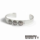 VIVIFY ビビファイ アクセサリー ブレスレット バングル シルバー Triplet JP Flower Bangle