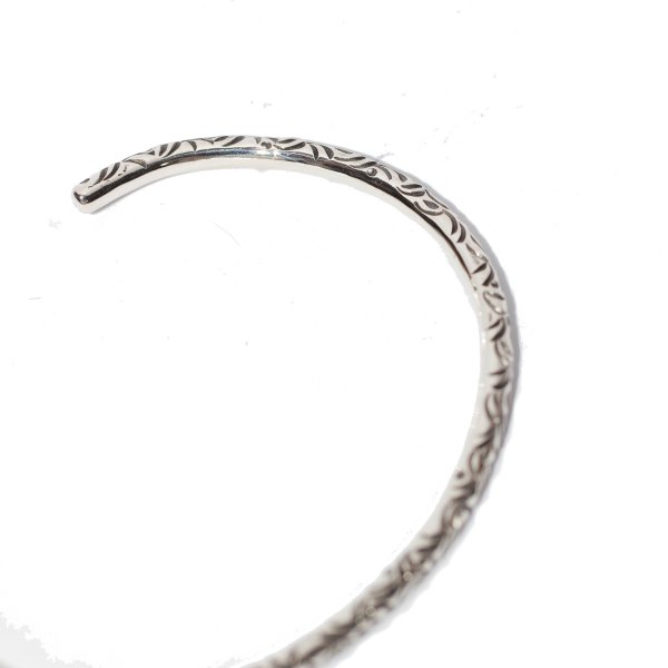 VIVIFY ビビファイ アクセサリー ブレスレット バングル シルバー Full アラベスク Bangle 3mmbody