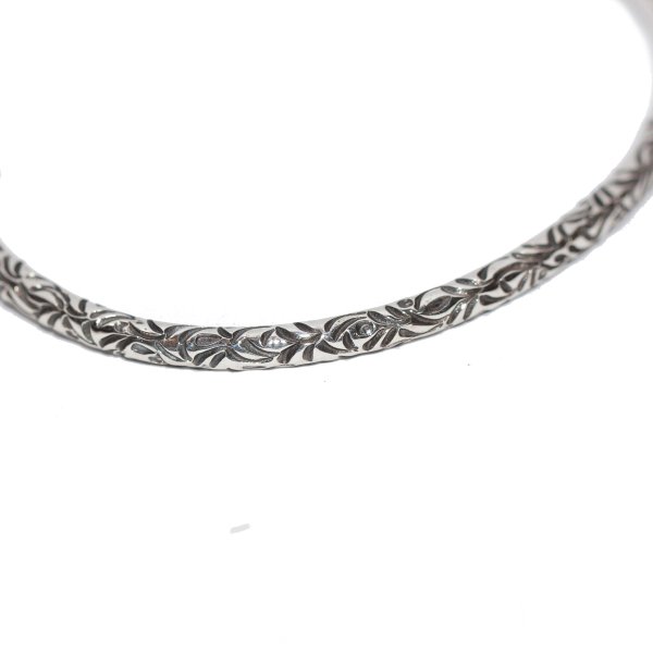 VIVIFY ビビファイ アクセサリー ブレスレット バングル シルバー Full アラベスク Bangle 3mmbody