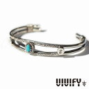 VIVIFY ビビファイ アクセサリー ブレスレット バングル シルバー TwinArm Bangle