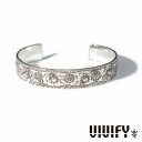 VIVIFY ビビファイ アクセサリー ブレスレット バングル シルバー ゴールド Paisley Bangle w Gold(4)