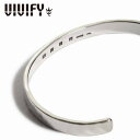 VIVIFY ビビファイ アクセサリー ブレスレット バングル シルバー Back Hallmarks Bangle Mirror finish Middle