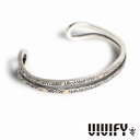 VIVIFY ビビファイ アクセサリー ブレスレット バングル シルバー ゴールド Loopin’ Bangle アラベスク w Gold
