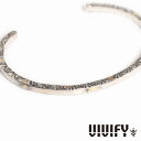 VIVIFY ビビファイ アクセサリー ブレスレット バングル シルバー ゴールド サイドアラベスク Bangle 3mm body w Gold