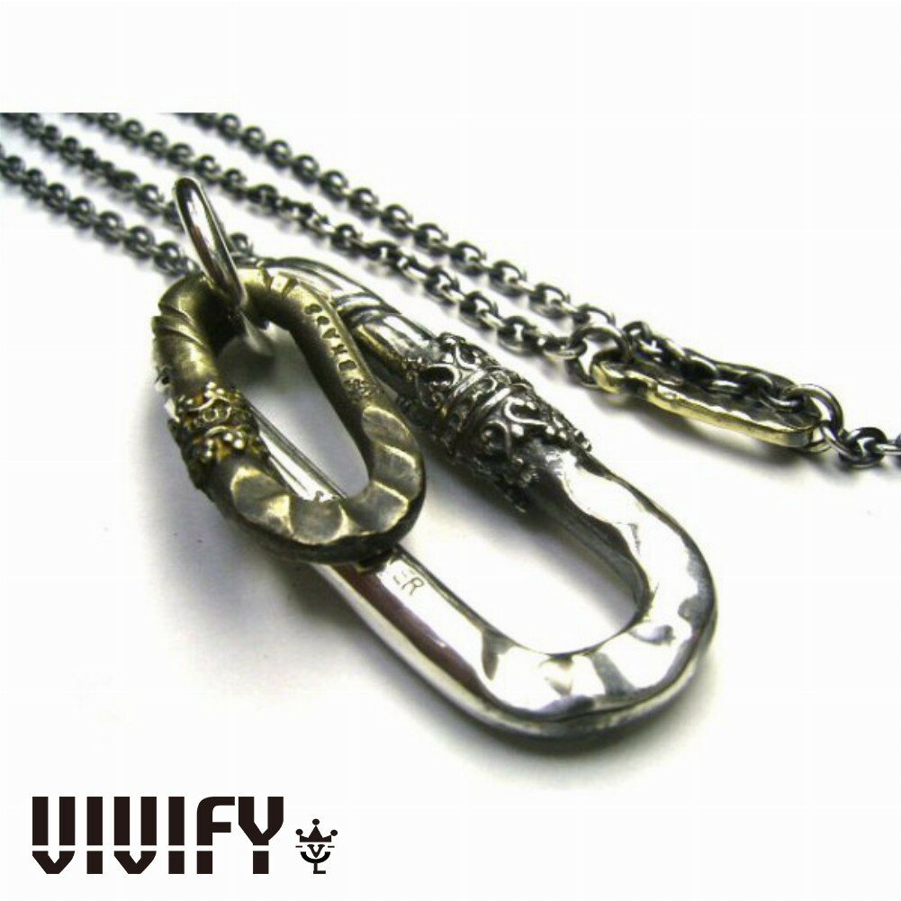 VIVIFY ビビファイ ペンダント ネックレス シルバー Decorate Chain Parts ペンダントトップ チェーンなし メンズアクセサリー レディースアクセサリー ブランド