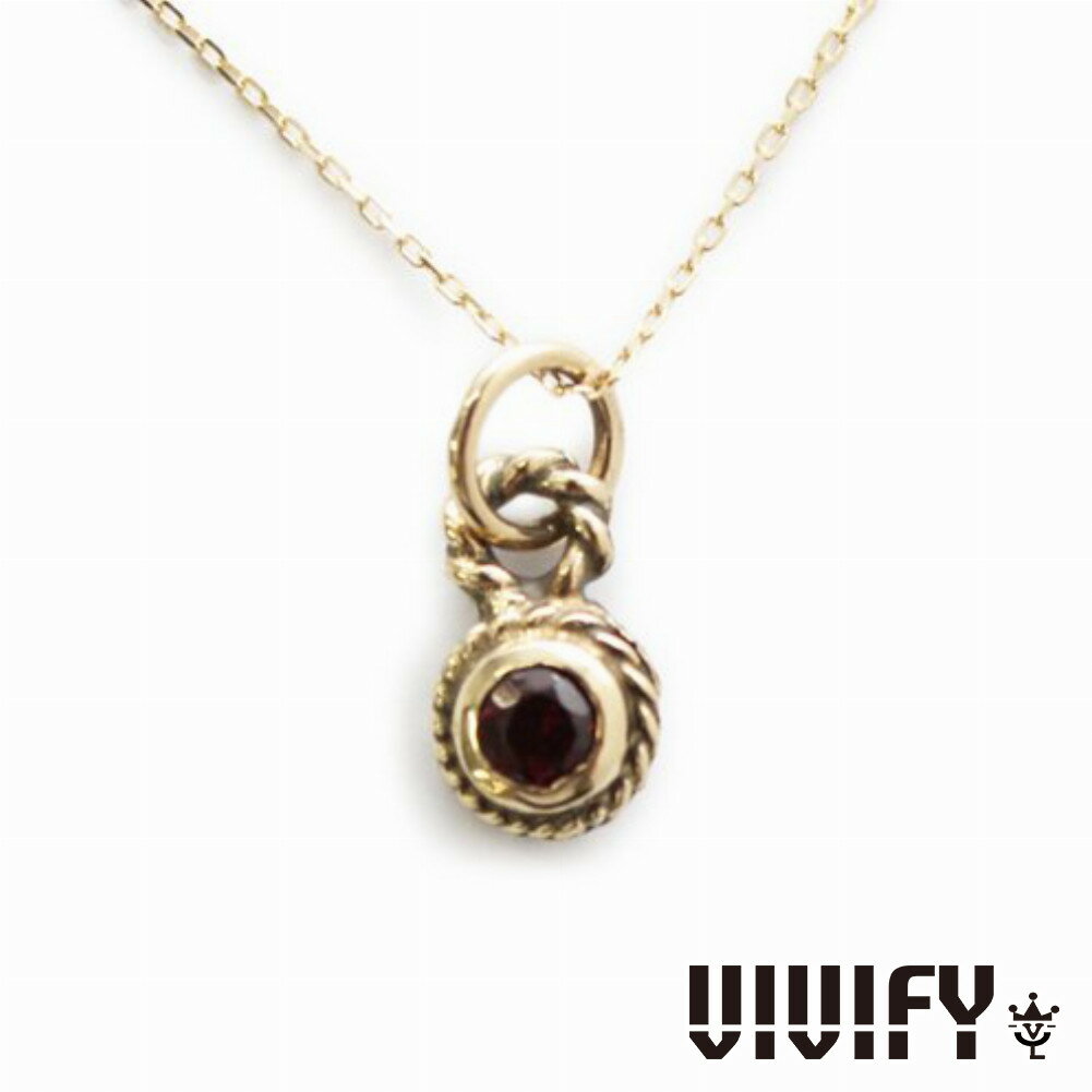 VIVIFY ビビファイ アクセサリー ネックレス ゴールド Small Stone Native Necklace K18 K18ゴールドチェーン