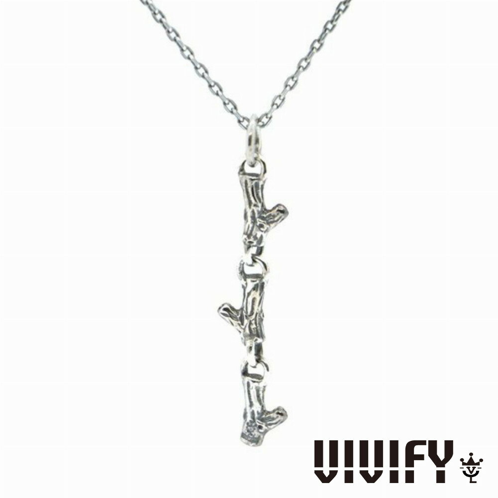 VIVIFY ビビファイ ペンダント ネックレス シルバー Roadside Trees ペンダントトップ チェーンなし メンズアクセサリー レディースアクセサリー ブランド