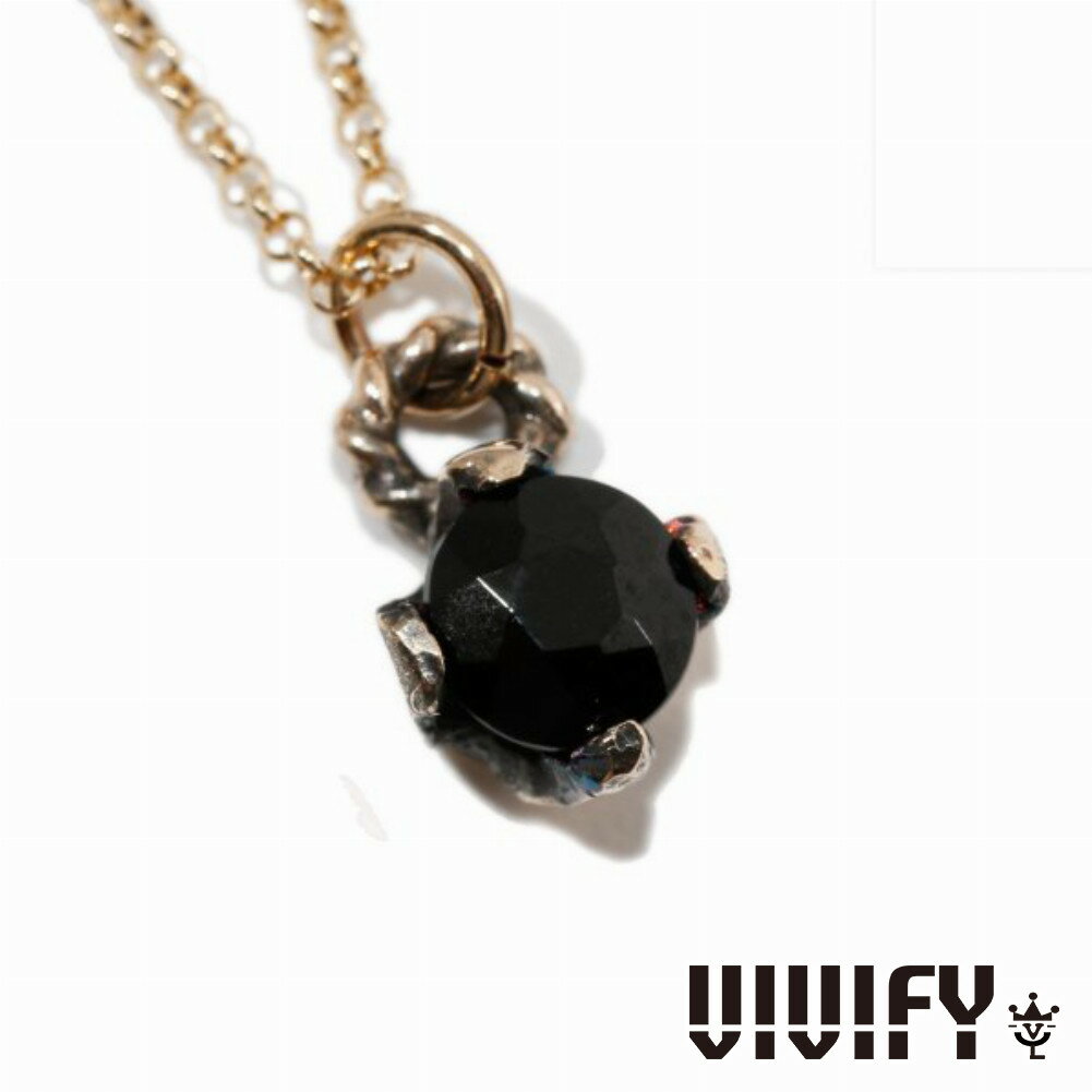 VIVIFY ビビファイ アクセサリー ネックレス ゴールド Simple Stone Necklace K10
