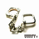 VIVIFY ビビファイ アクセサリー ウォレットチェーン キーチェーン シルバー ダイアモンド 菱形 KEY CHAIN
