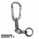VIVIFY ビビファイ アクセサリー ウォレットチェーン キーチェーン カラビナ シルバー K18Gold Rope Inlay アラベスク karabine...