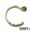 VIVIFY ビビファイ アクセサリー ピアス ゴールド 1mm Line Pierce K18 Gold 1P 片耳用