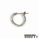 VIVIFY ビビファイ アクセサリー フープピアス シルバー K18ゴールドポスト Hoop Pierce S w Gold 1P 片耳用