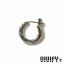VIVIFY ビビファイ アクセサリー フープピアス シルバー K18ゴールドポスト アラベスク Hoop Pierce S w Gold 1P 片耳用