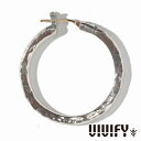 VIVIFY ビビファイ アクセサリー フープピアス シルバー K18ゴールドポスト ThreeSides Hoop Pierce XL 3mm body 1P...