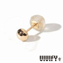 VIVIFY ビビファイ アクセサリー ピアス ゴールド K18Gold dot Pierce M 1P 片耳用