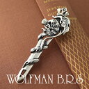ウルフマン BRS ダークナイツウルフ ペンダントトップ シルバー925 シルバーアクセサリー ペンダント ネックレス トップ ヘッド チャーム オオカミ ウル...