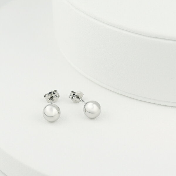 PT900 プラチナ ボール ピアス 2P 両耳用 5mm プラチナピアス ボールピアス スタッド スタッズ シンプル 上品 普段使い デイリー アクセサリー レディース 女性 記念日 ギフト プレゼント おしゃれ 丸