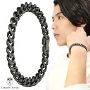 ザニポロタルツィーニ 喜平 6面 カット サージカルステンレス チェーンブレスレット 幅9mm 21cm ブレスレット きへい 喜平チェーン ステンレス ブレス...