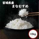 令和5年産 送料無料 無洗米  宮城県産まなむすめ 10kg (5Kgx2) 乾式無洗米 精米 選べる精米方