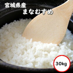 令和5年産 送料無料 無洗米 【特売価格11 680円】 宮城県産 まなむすめ30kg 精米 乾式無洗米 選べる精米方法