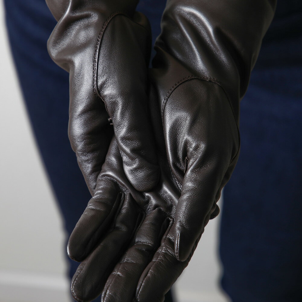 平田商店 ロング革手袋 長手袋 黒 濃茶 ワインレッド 羊革 ラムレザー レザーグローブ ロング手袋 女性用 婦人用 レディース 着物用 日本製 誕生日プレゼント ホワイトデー ギフト 2