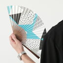 扇子 メンズ 男性 かっこいい みのや扇舗 fanfun ファンファン ラージ 伝統工芸品 京扇子 高級 紙扇子 Men's 男性用 扇子袋 /fan/fun ...