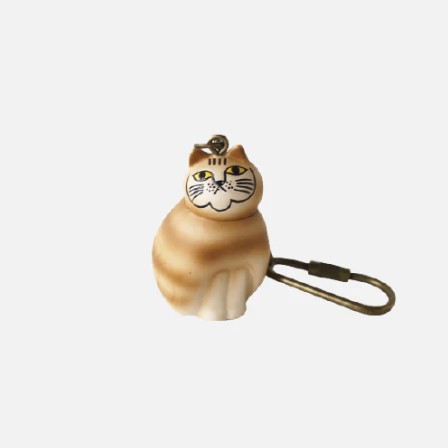 リサラーソン キーホルダー（MIA・茶）