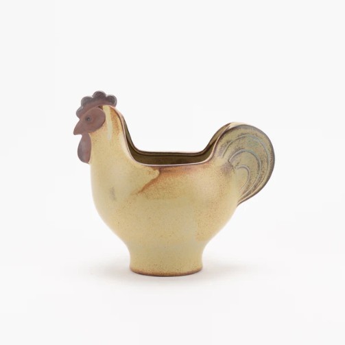 乐天商城 - リサラーソン にわとりのエッグカップ（大） LISA LARSON かしわ窯