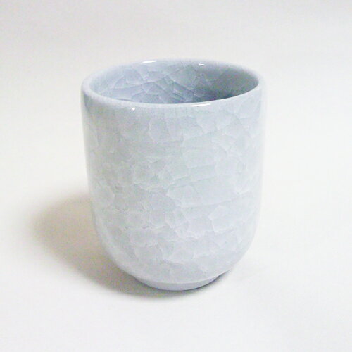 氷裂白磁 湯呑み（大）
