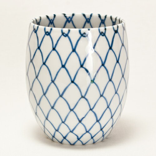 乐天商城 - 青網　湯呑み〔芳山窯〕