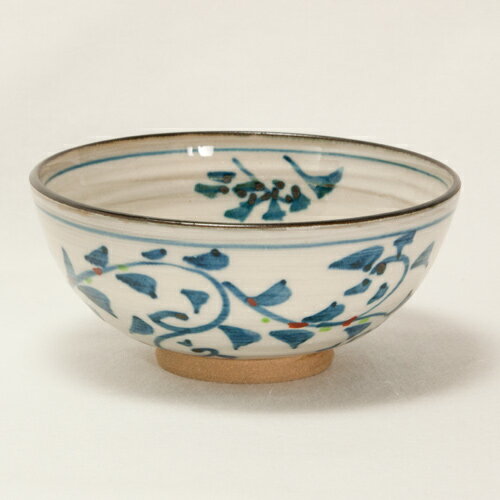 乐天商城 - 呉須唐草　ご飯茶碗（小）〔久芳窯〕