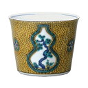 【メールマガジン希望ご選択で5%OFF!】九谷焼 蕎麦猪口 古九谷青手瓢箪割松図 MCF-06