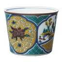 【メールマガジン希望ご選択で5%OFF!】 九谷焼 蕎麦猪口 吉田屋山水牡丹唐草文 MCF-12