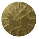 プラスマイナスゼロ プラマイゼロ ウォールクロック Wall Clock 金箔仕様 壁掛け時計