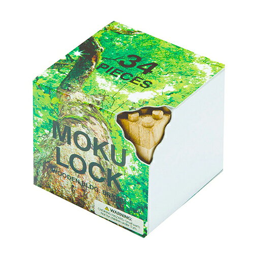 もくロック "OTONA" 34ピースセット 木製ブロック