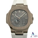 PATEK PHILIPPE パテックフィリップ ノーチラス プチコンプリケーション 5712G-001 腕時計 ホワイトゴールド 自動巻き グレー文字盤【中古...