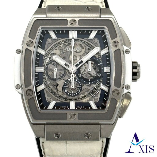 HUBLOT ウブロ 日本限定 スピリット オブ ビッグ・バン チタニウム ホワイト 601.NE.0172.LR.JPN17 腕時計 チタン 自動巻き スケルトン文字盤【中古】 メンズ HUBLOT ウブロ 日本限定 スピリット オブ ビッグ・バン チタニウム ホワイト 601.NE.0172.LR.JPN17 腕時計 チタン 自動巻き スケルトン文字盤【中古】 メンズ