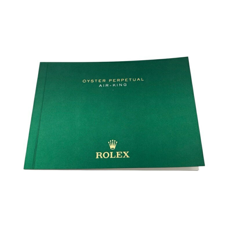 ROLEX ロレックス エアキング 説明書 日本語 2016年5月 - 腕時計【中古】 メンズ