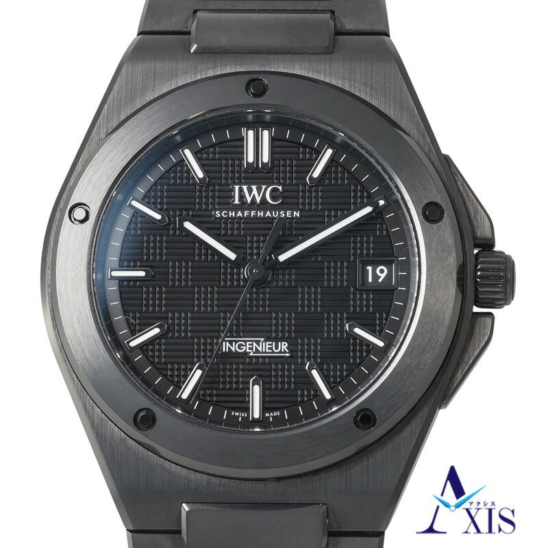 IWC IWC インヂュニア・オートマティック 42 IW338903 腕時計 セラミック 自動巻き ブラック文字盤 メンズ