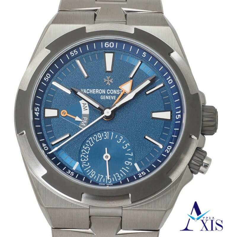 【未使用】VACHERON CONSTANTIN ヴァシュロン・コンスタンタン オーヴァーシーズ デュアルタイム カーディナルポイント 7930V/210T-H074 腕時計 チタン 自動巻き ブルー文字盤 メンズ