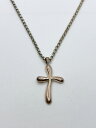 【卸価格!!】silver925/シルバー925 ネックレス クロスモチーフ アンティーク ヴィンテージアクセサリー
