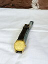 【卸価格!!】CITIZEN/シチズン レディース腕時計 クォーツ レザーベルト ゴールド/ブラック 2951-293436