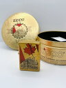 【卸価格!!】ZIPPO/ジッポー オイルライター ゴールド CANADA/カナダ Collectible/コレクティブル オンタリオ工場 2001 ヴィンテージ アンティーク リミテッド/limited 絶版 IKE022