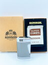 【卸価格!!】RONSON/ロンソン SUPER COMET/スーパーコメット ガスライター シルバー SH181