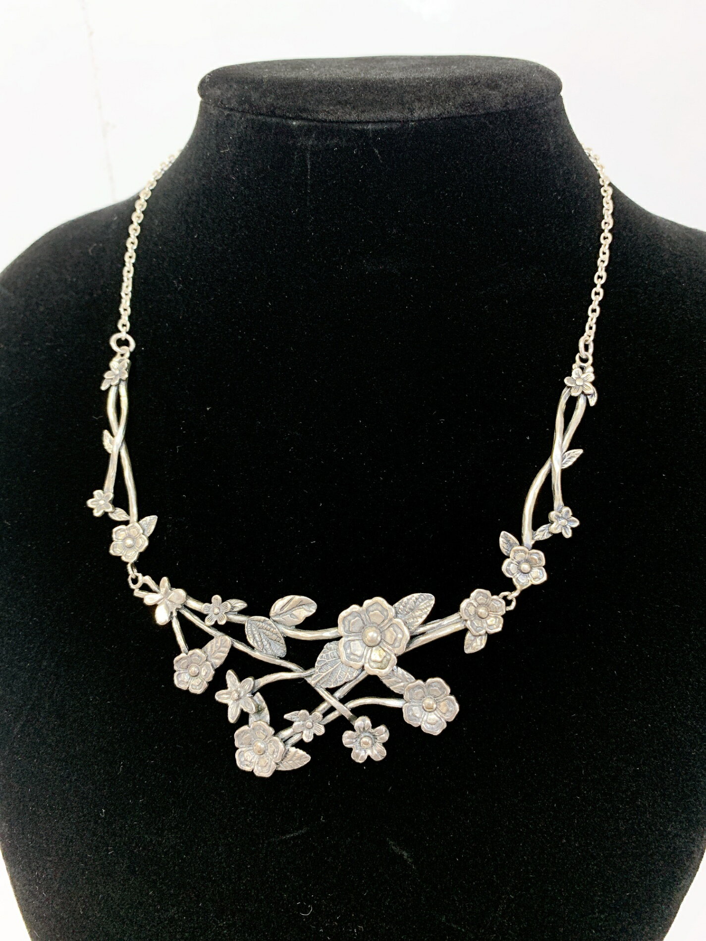 【卸価格!!】silver925　ITALY925　シルバーネックレス　ISRAEL/イスラエル　アクセサリー　ヴィンテージ　アンティーク　SH213