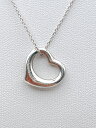 【卸価格!!】Tiffany&Co/ティファニー Open heart/オープンハート 16mm Elsa Peretti/エルサ・ペレッティ ネックレス シルバー925/silver925 AUC006