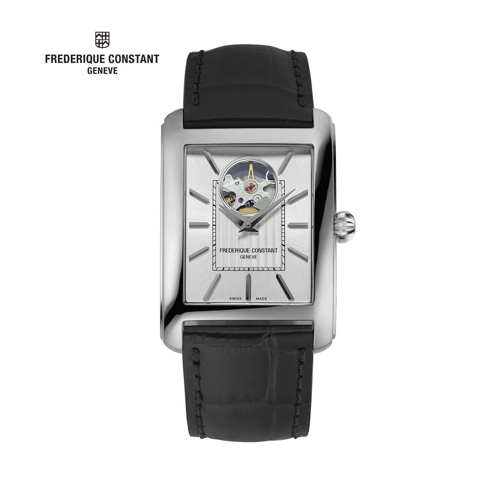 フレデリック・コンスタント 腕時計（メンズ） ご購入プレゼントつき フレデリック・コンスタント 自動巻 腕時計 メンズ クラシック カレ オートマチック ハートビート FC-311S4C6 日本限定 フレデリックコンスタント 正規品