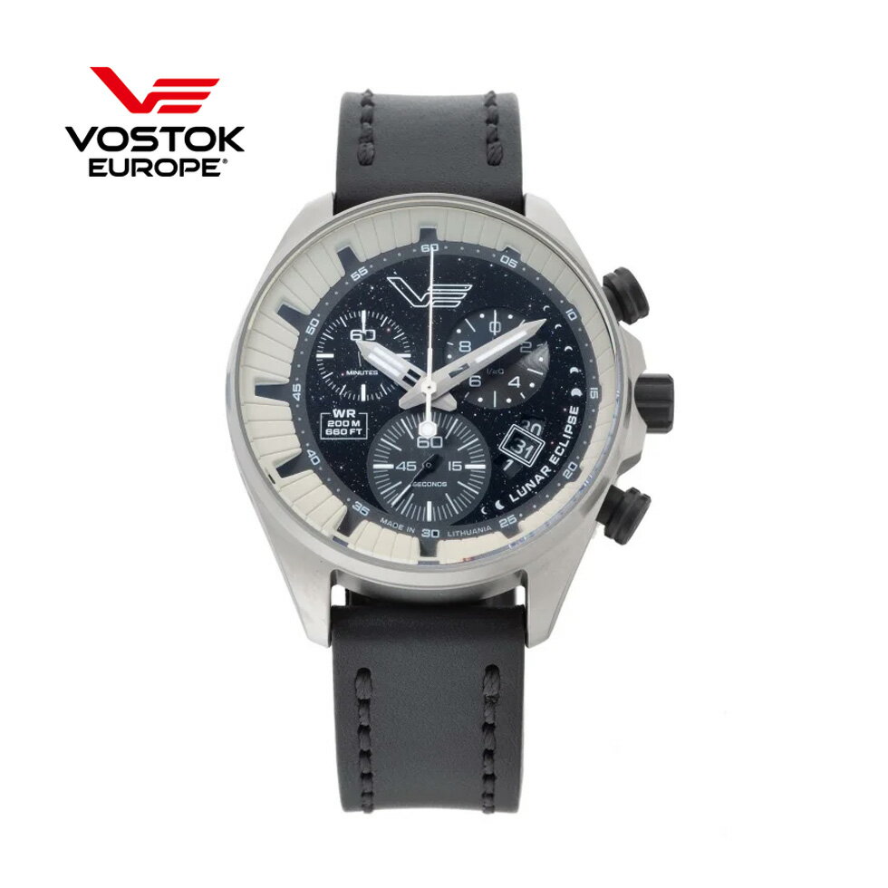 【プチギフトつき】ボストークヨーロッパ VOSTOK EUROPE メンズ ルナーエクリプス 6S30-325E727 正規品
