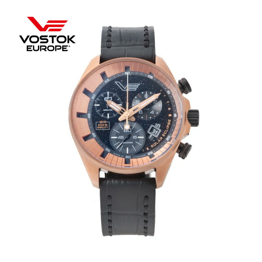 【プチギフトつき】ボストークヨーロッパ VOSTOK EUROPE メンズ ソーラーエクリプス 6S30-325E728 正規品