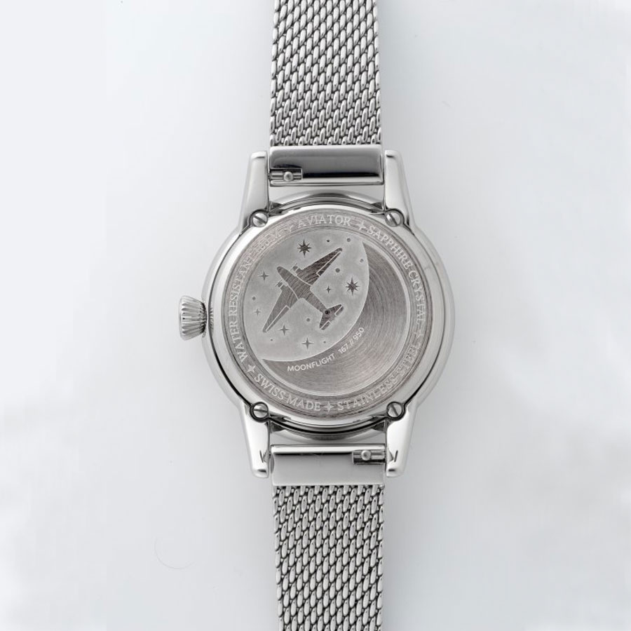 【ご購入特典つき】アビエイター ムーンフライト V.1.33.0.250.5 レディース 腕時計 AVIATOR 正規品